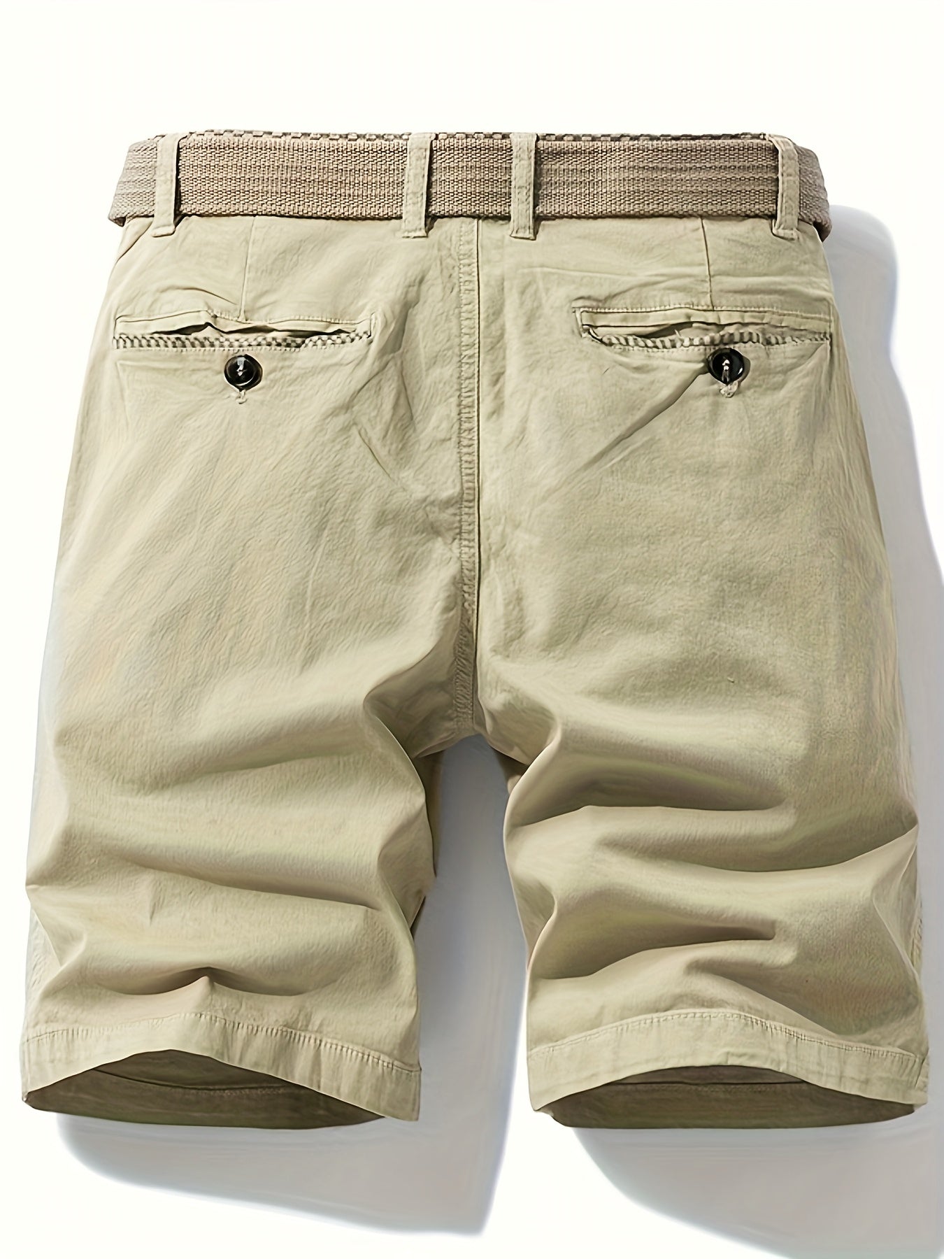 Shorts casuals pour homme avec ceinture – style décontracté été