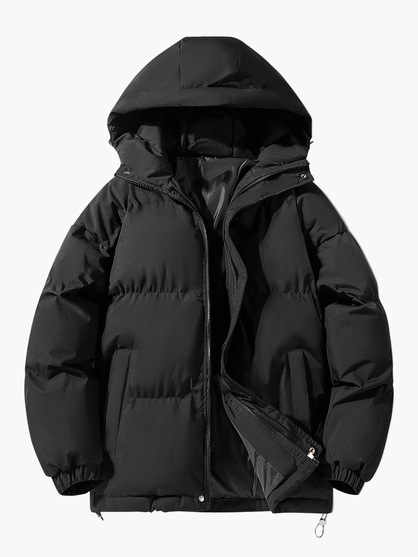 Veste doudoune homme à capuche style décontracté pour l’hiver