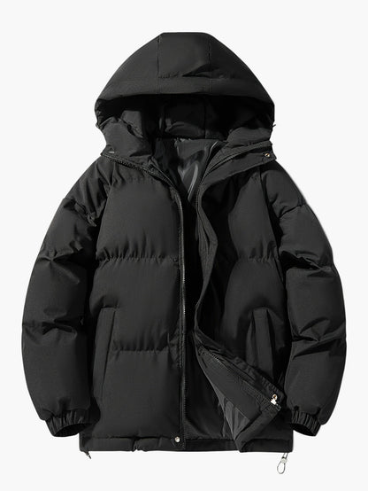 Veste doudoune homme à capuche style décontracté pour l’hiver