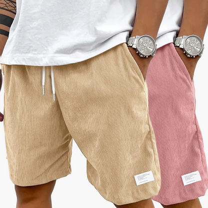 Short vintage décontracté pour homme avec poches – Style urbain idéal pour l'été et les loisirs