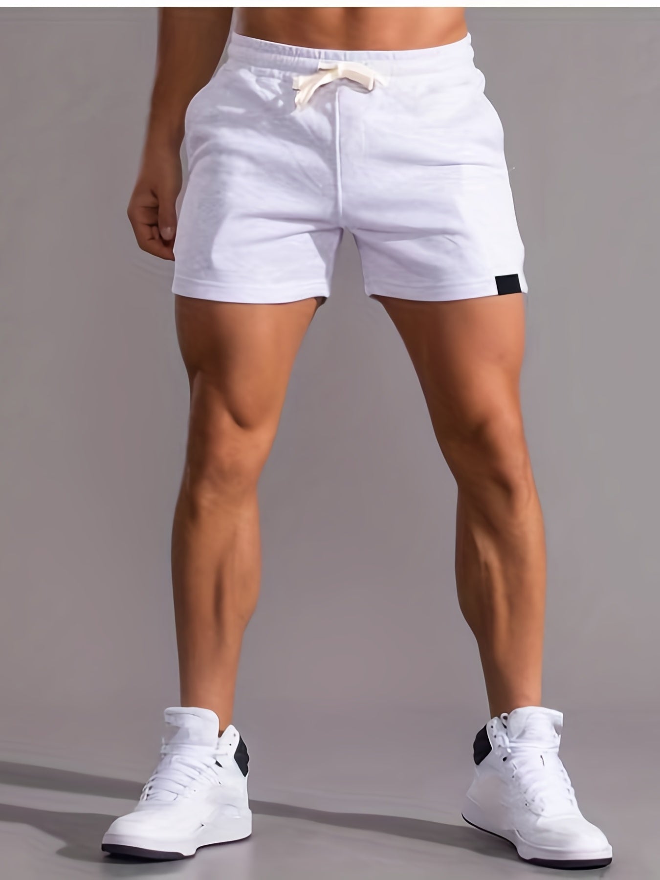 Short de sport pour homme ajusté style urbain fitness