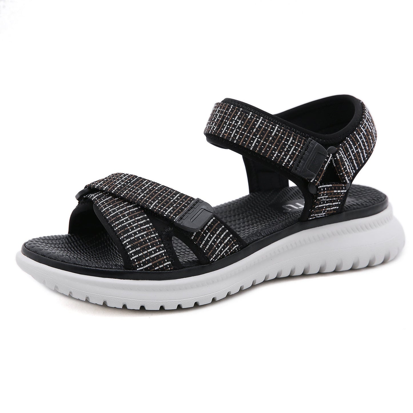 Phoebe – Chaussures de fille étudiantes légères et confortables à talons compensés de style preppy