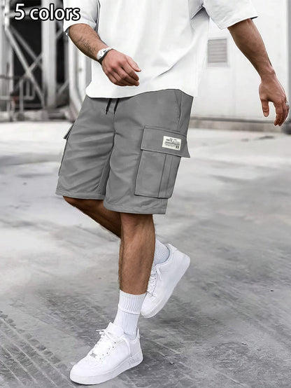 Short cargo décontracté pour homme avec poches multiples – Style urbain polyvalent
