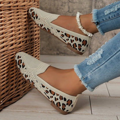 Juliet – Chaussures à Talon Plat Tissées Volantes pour Femmes