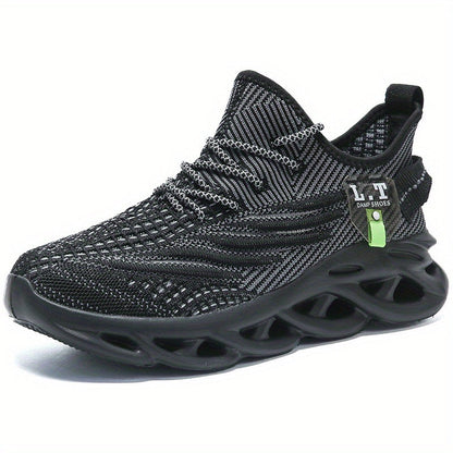 Baskets de sport homme style urbain semelle futuriste confort large