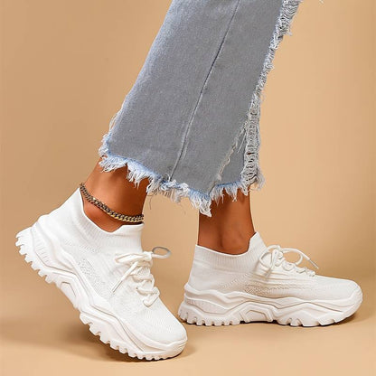 Baskets orthopédiques femme semelle chunky confort quotidien style moderne