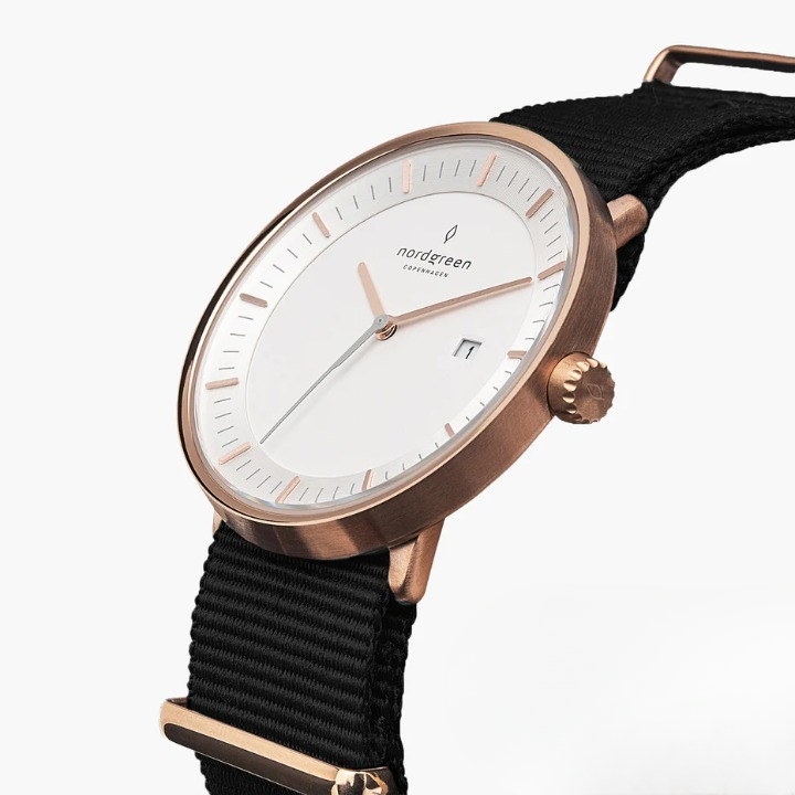 Phillip – Montre unisexe avec bracelet en cuir