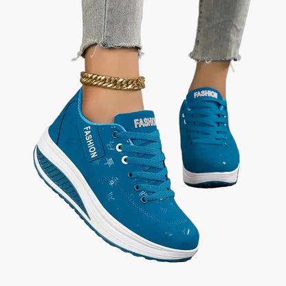 Comfortable orthopedic shoes for women - fashionable everyday sneakers