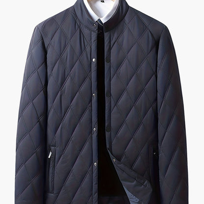 Veste matelassée homme style urbain élégance décontractée