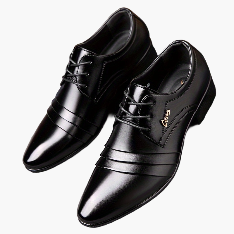 Chaussures habillées business élégantes pour homme à bout pointu – Style professionnel bureau et cérémonies