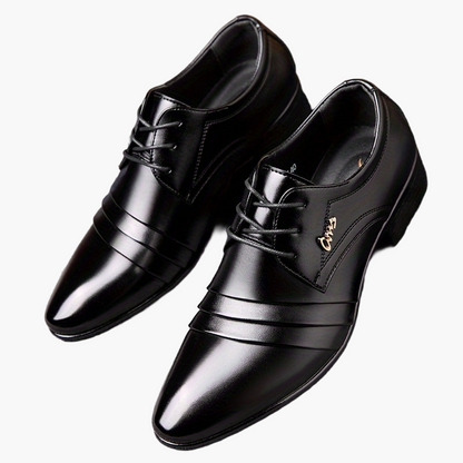 Chaussures habillées business élégantes pour homme à bout pointu – Style professionnel bureau et cérémonies