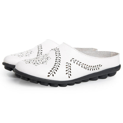 Sara – Chaussures Casual en Cuir Vegan Uni pour Femme