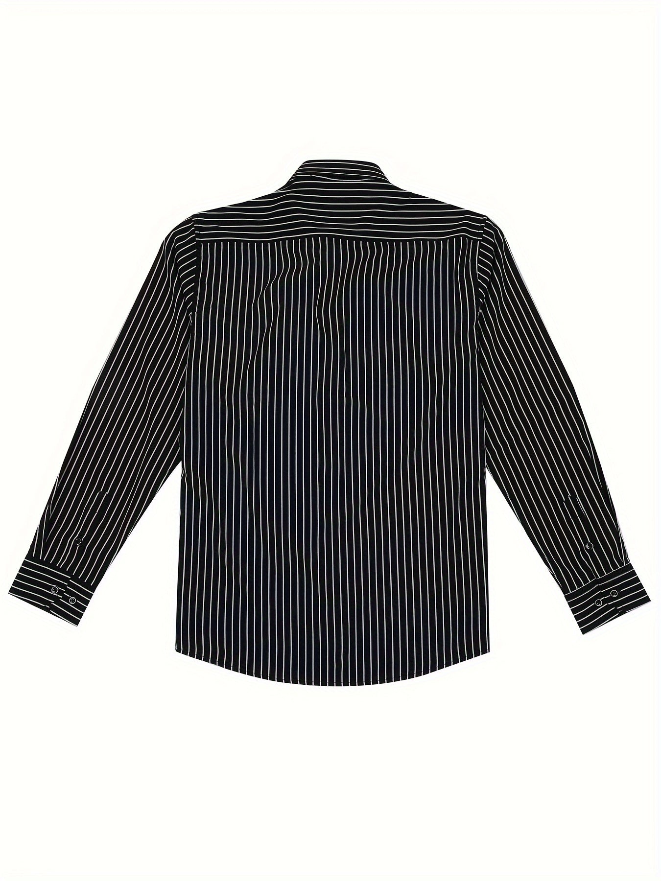 Camisa de rayas estilo casual para hombre – Ideal para salidas y ocasiones informales