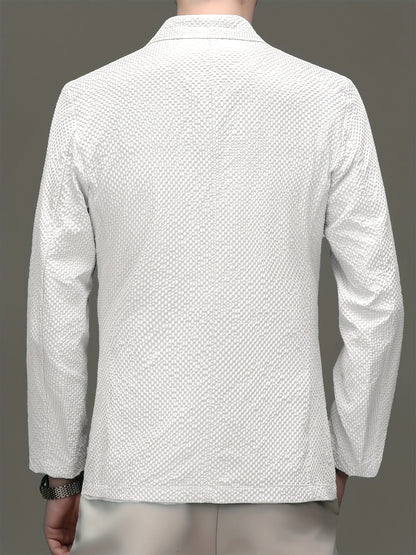 Veste blazer décontractée pour homme - Style élégant printemps/été
