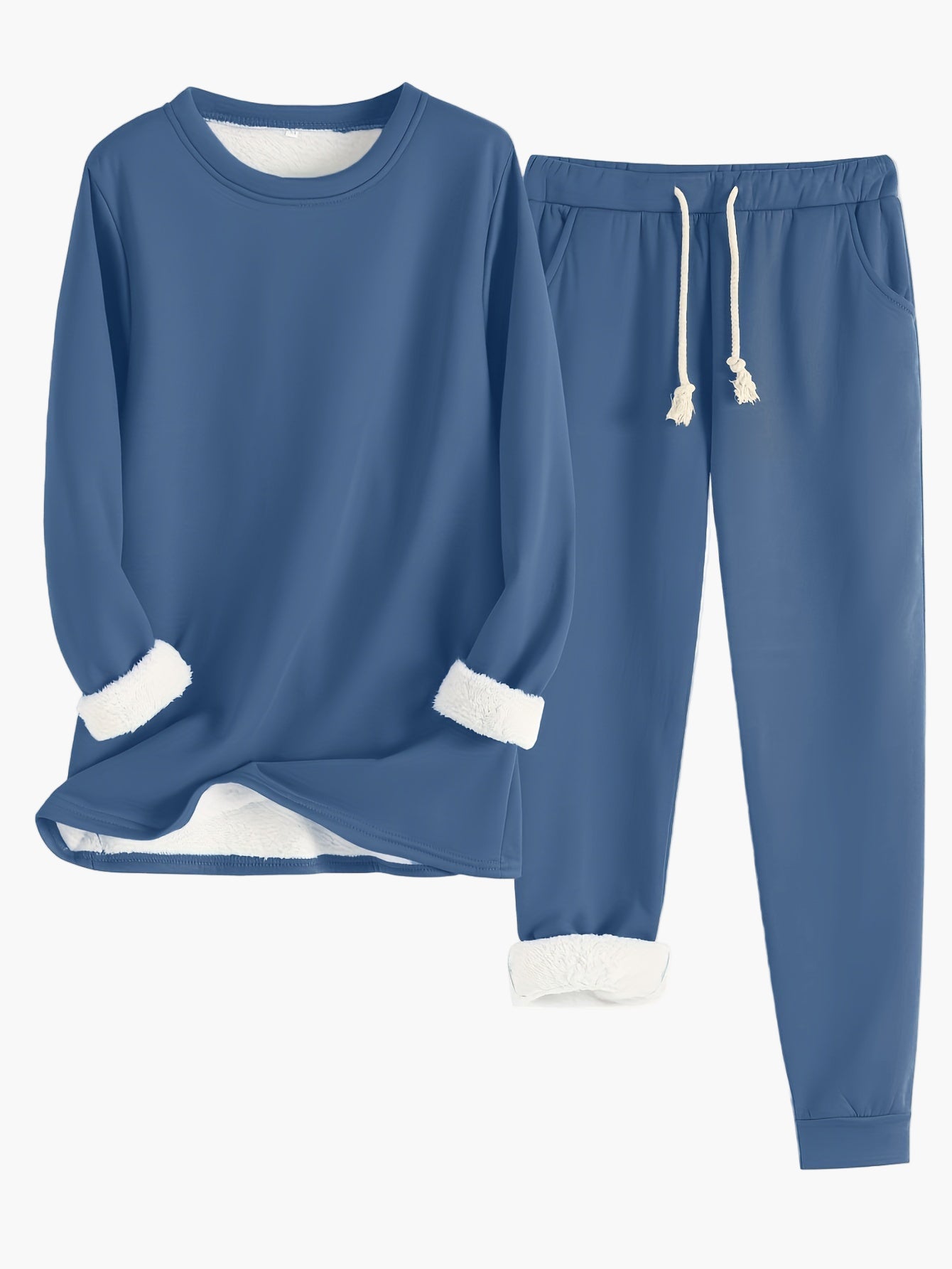 Pyjama Femme Ensemble Deux Pièces Style Décontracté Pour Détente et Maison