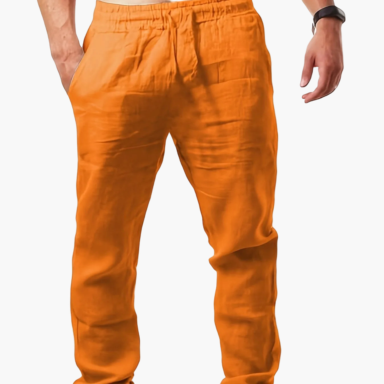Heren casual joggingbroek met rechte pijpen voor de zomer