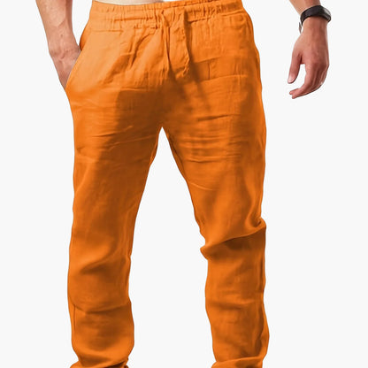 Heren casual joggingbroek met rechte pijpen voor de zomer