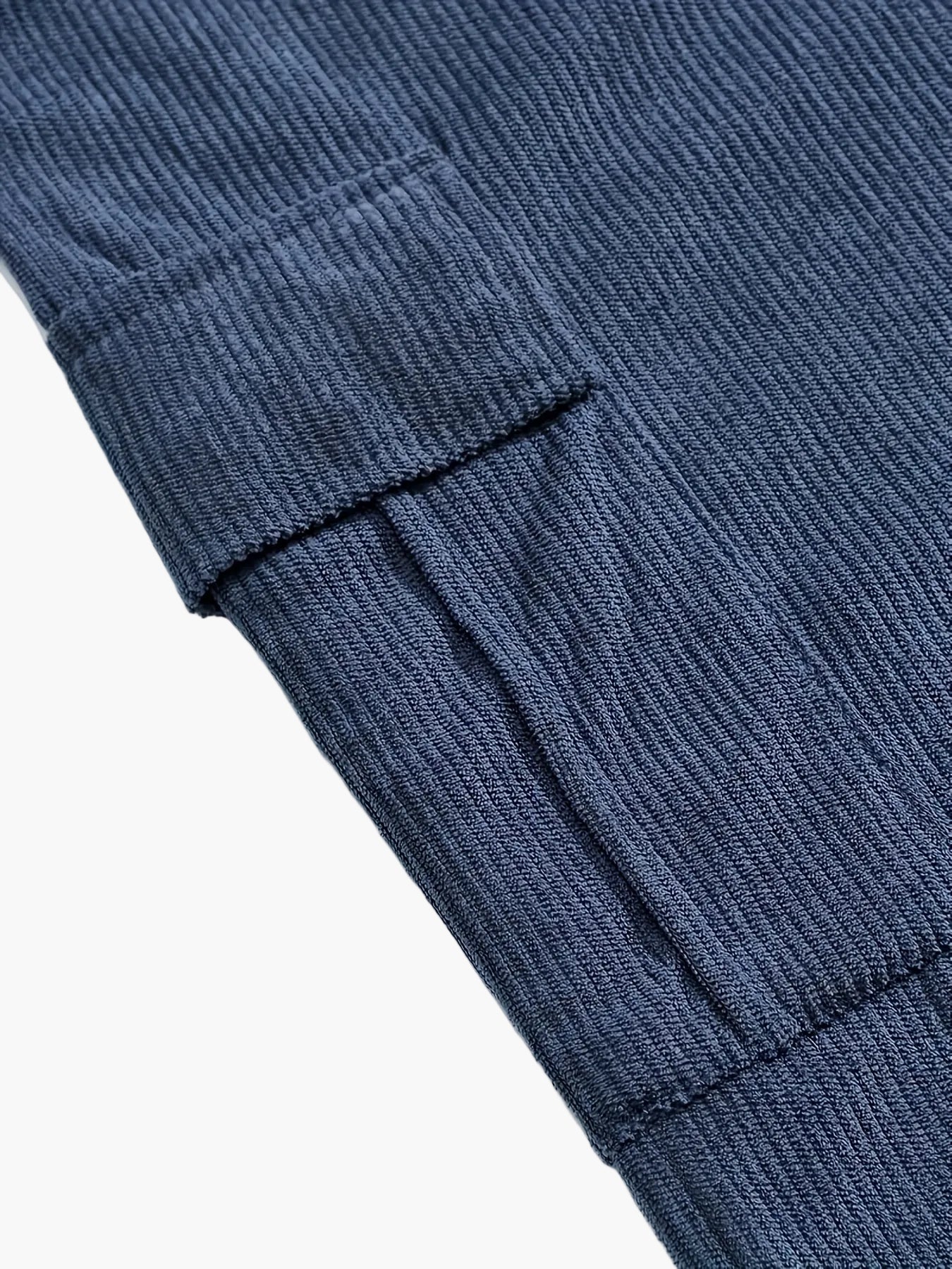 Ensemble de survêtement décontracté pour homme, style automne/hiver, col à boutons et pantalon cargo