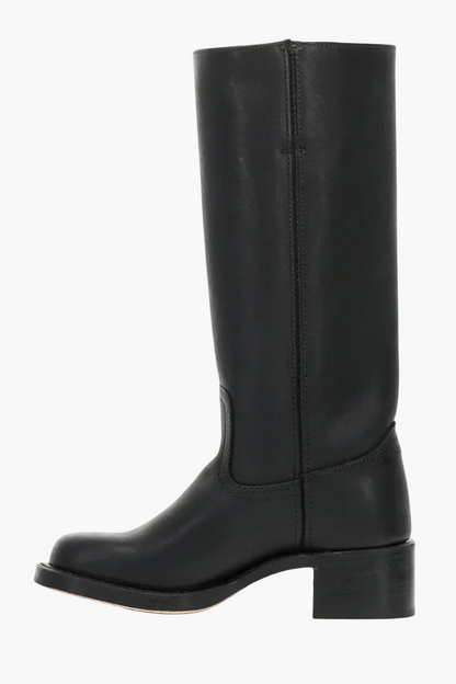 Bottes hautes classiques modernes pour femme – Style urbain polyvalent