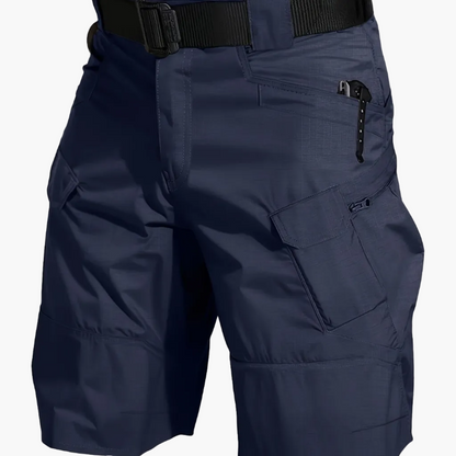 Short cargo tactique pour homme, style outdoor polyvalent, idéal randonnée et activités extérieures