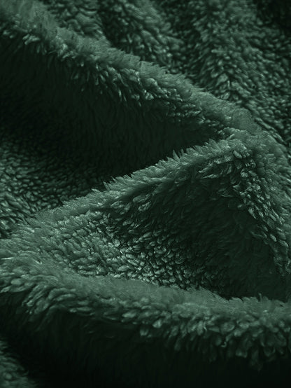 Ensemble décontracté homme à capuche style polaire pour automne/hiver