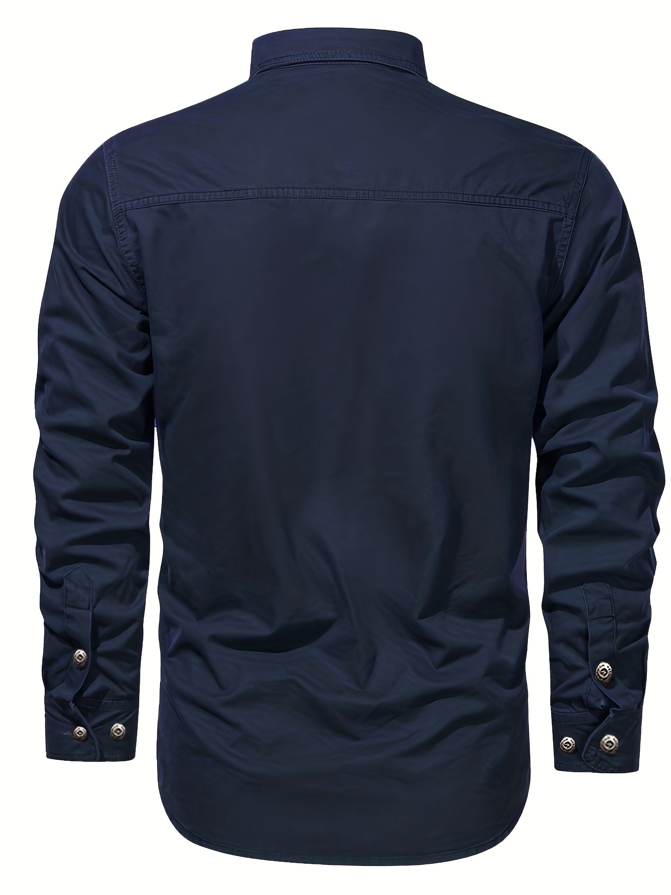 Men's casual long-sleeve shirt in outdoor style – Ideal for weekends and leisure activities