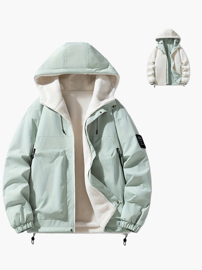 Veste Homme à Capuche Style Urbain Décontracté pour l’Hiver
