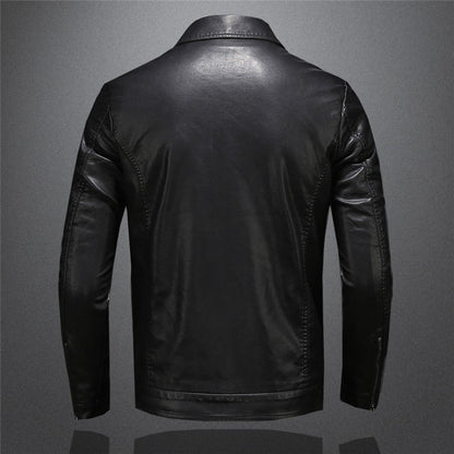 Veste Homme Style Motard Élégant pour Toutes Occasions