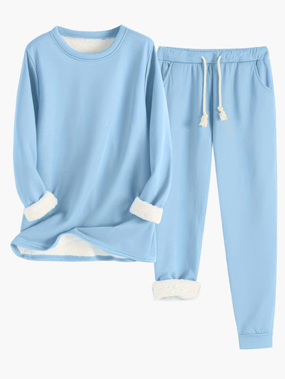 Pyjama Femme Ensemble Deux Pièces Style Décontracté Pour Détente et Maison