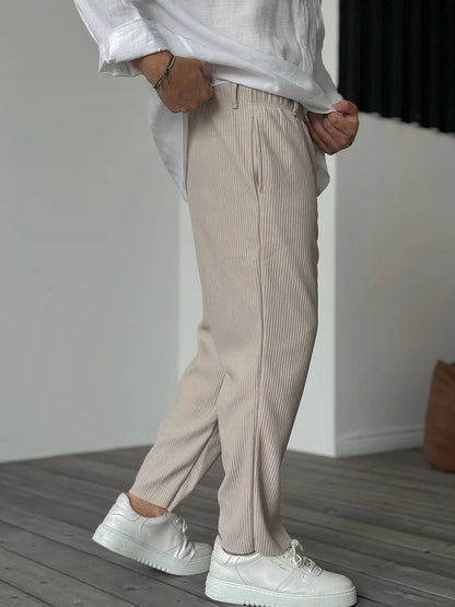 Pantalon Homme Style Moderne Confort Luxe pour Quotidien et Occasions Spéciales
