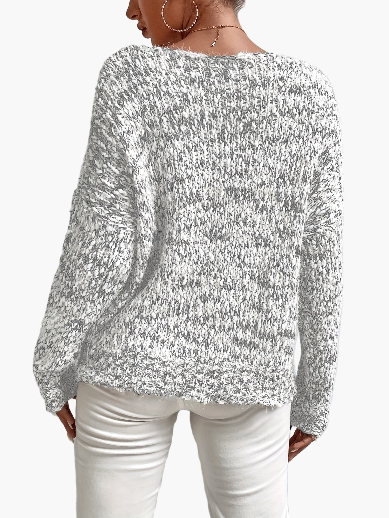 Pull Décontracté Femme Style Loose pour Automne Hiver