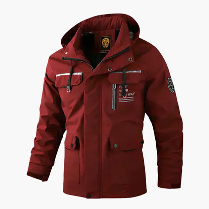 Veste d’Hiver Homme Style Urbain et Fonctionnel – Coupe-Vent et Imperméable, Idéale pour la Ville et l’Extérieur