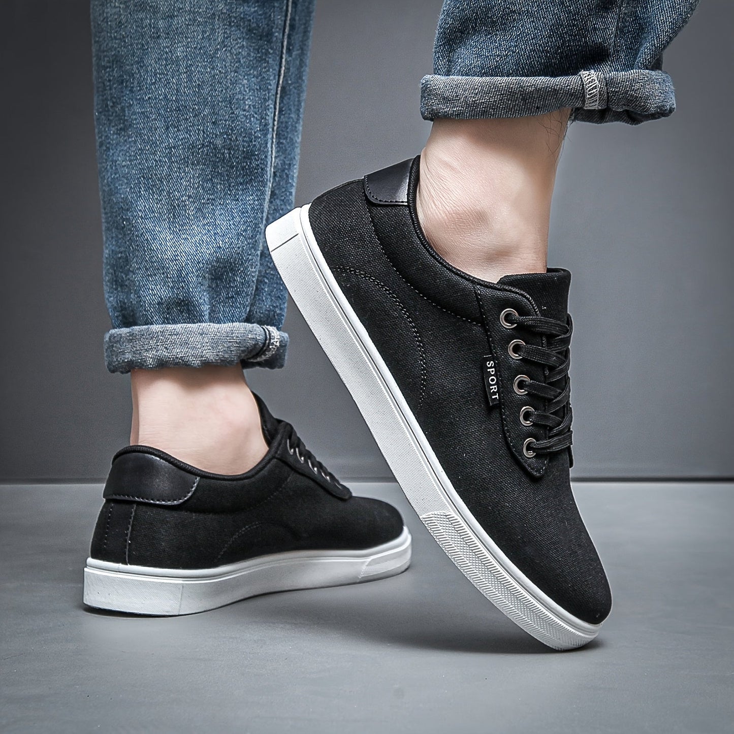 Męskie sneakersy w stylu miejskim na co dzień