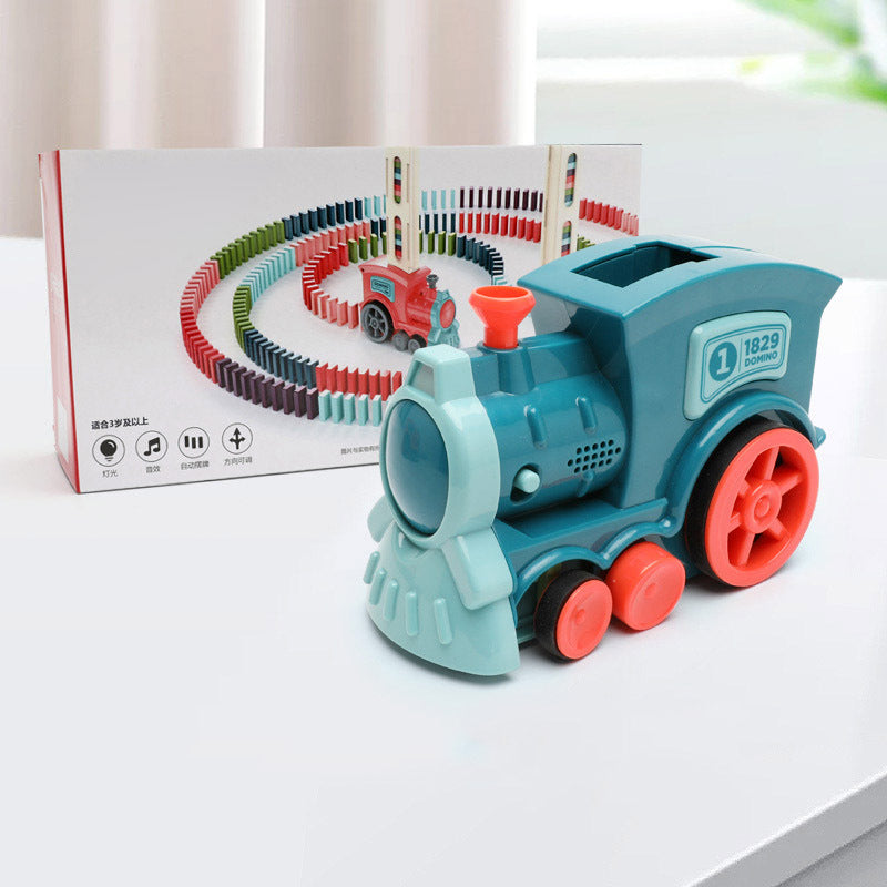 Jouet Train Domino Automatique pour Enfants – Développement de l’Imagination et Coordination