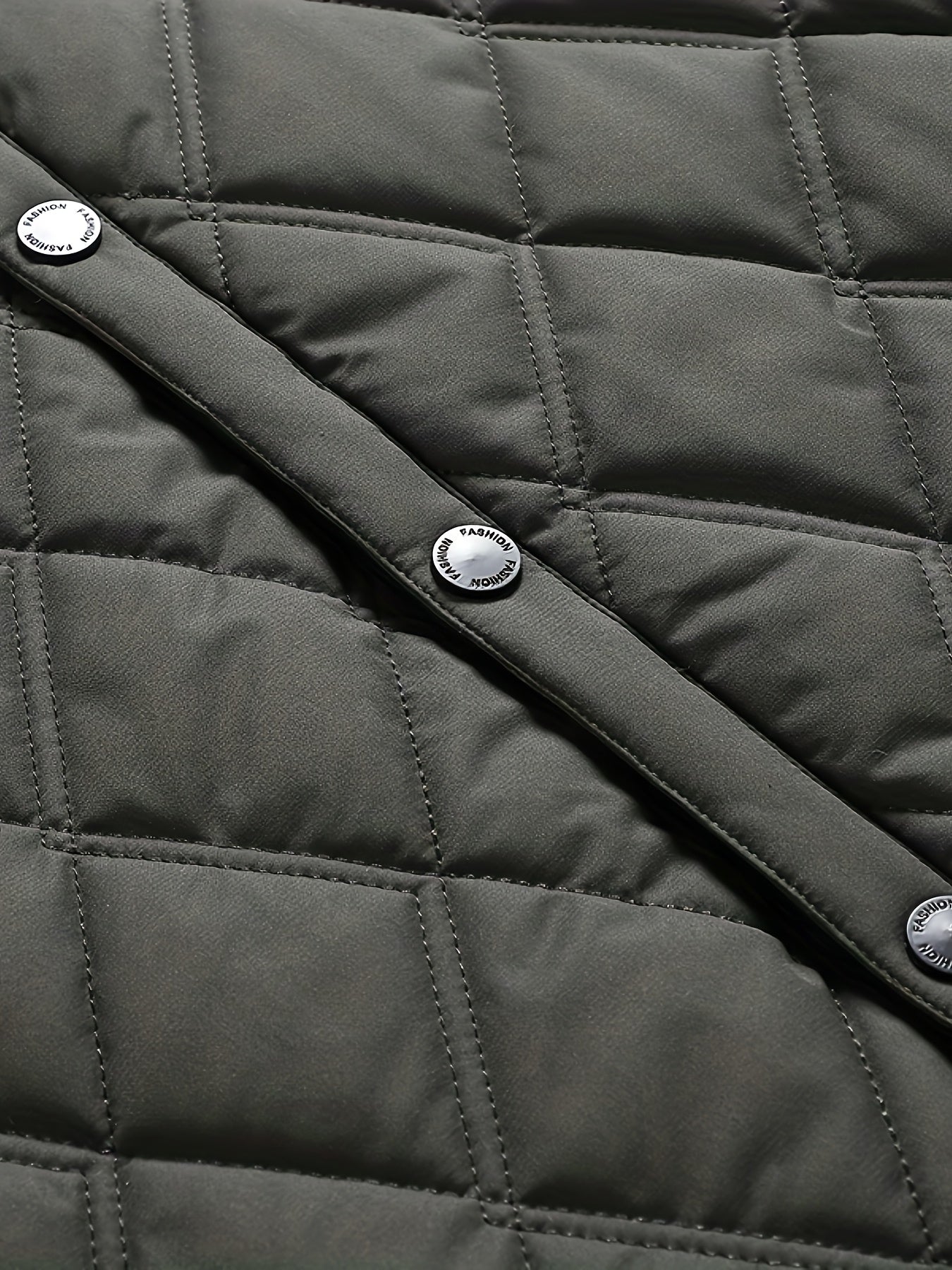 Veste matelassée homme style urbain élégance décontractée