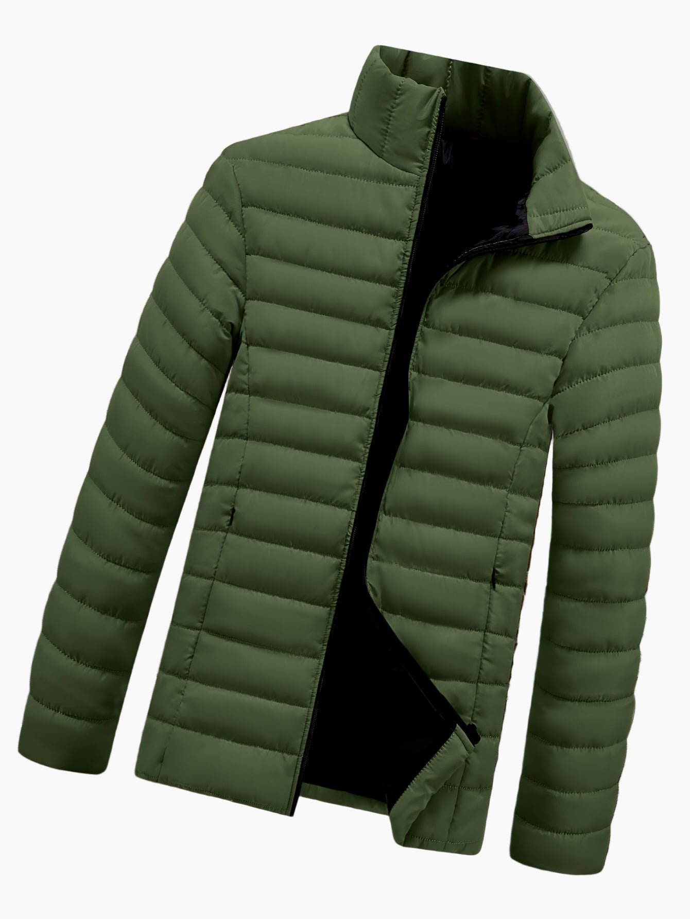 Veste matelassée homme style casual pour hiver et mi-saison