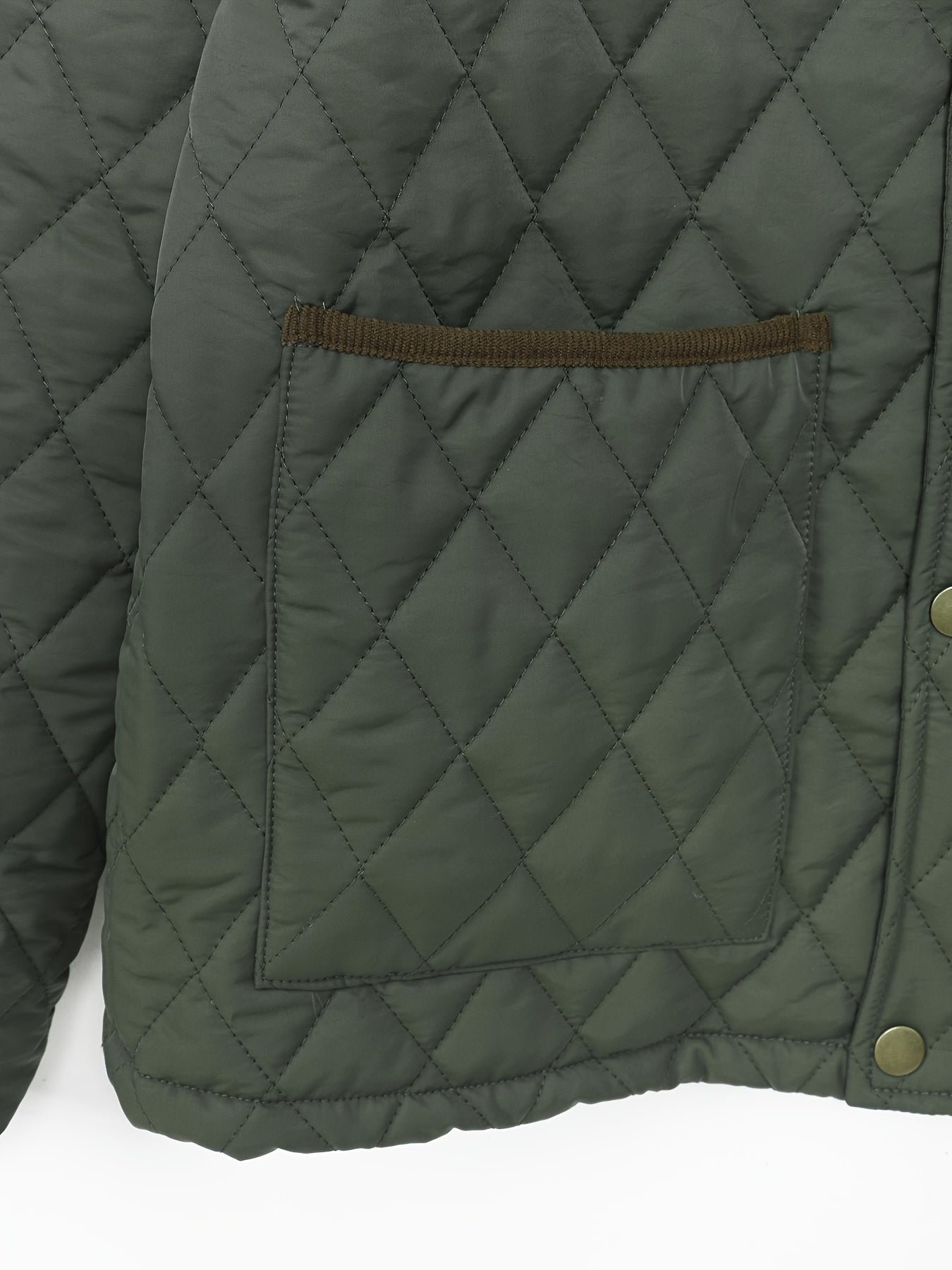 Veste matelassée style décontracté homme pour automne et hiver