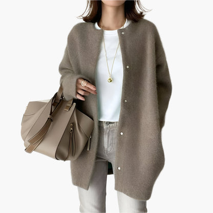 Gilet Cardigan Femme Style Décontracté Élégant pour Tenues Quotidiennes