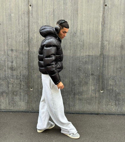 Veste Doudoune Homme Style Urbain Idéal pour l’Hiver et les Loisirs