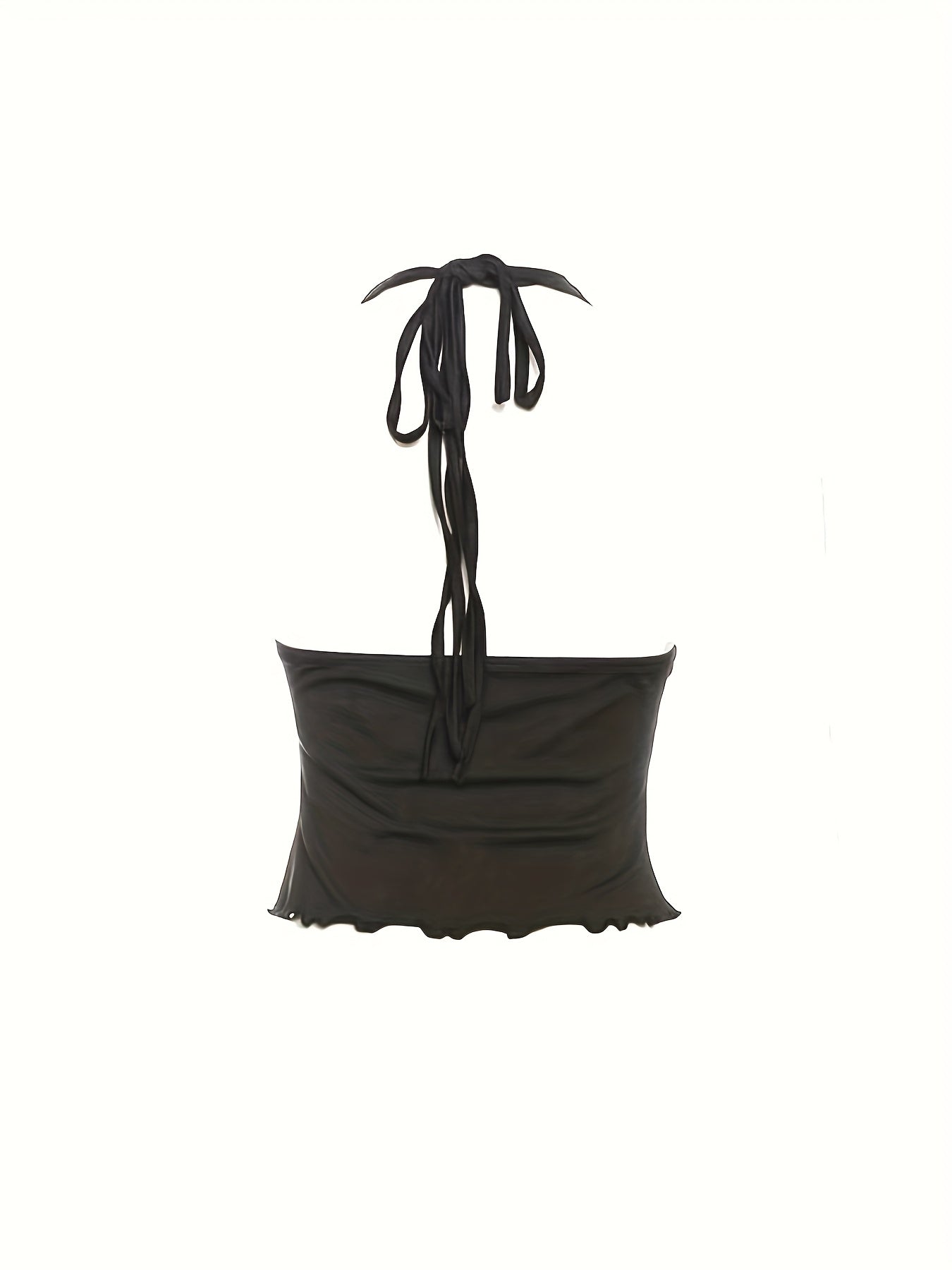 Top women's evening style with plunging neckline and central ring - Modern glamour