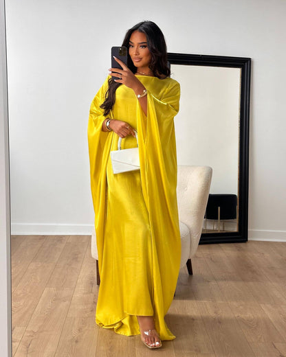 Ann – Robe Longue Élégante en Polyester