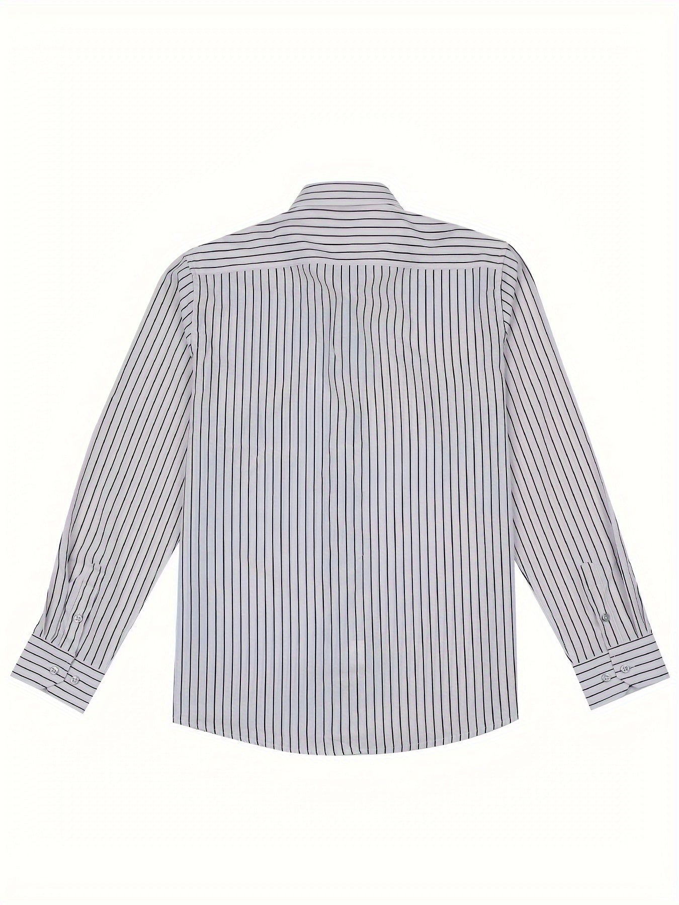 Camisa de rayas estilo casual para hombre – Ideal para salidas y ocasiones informales