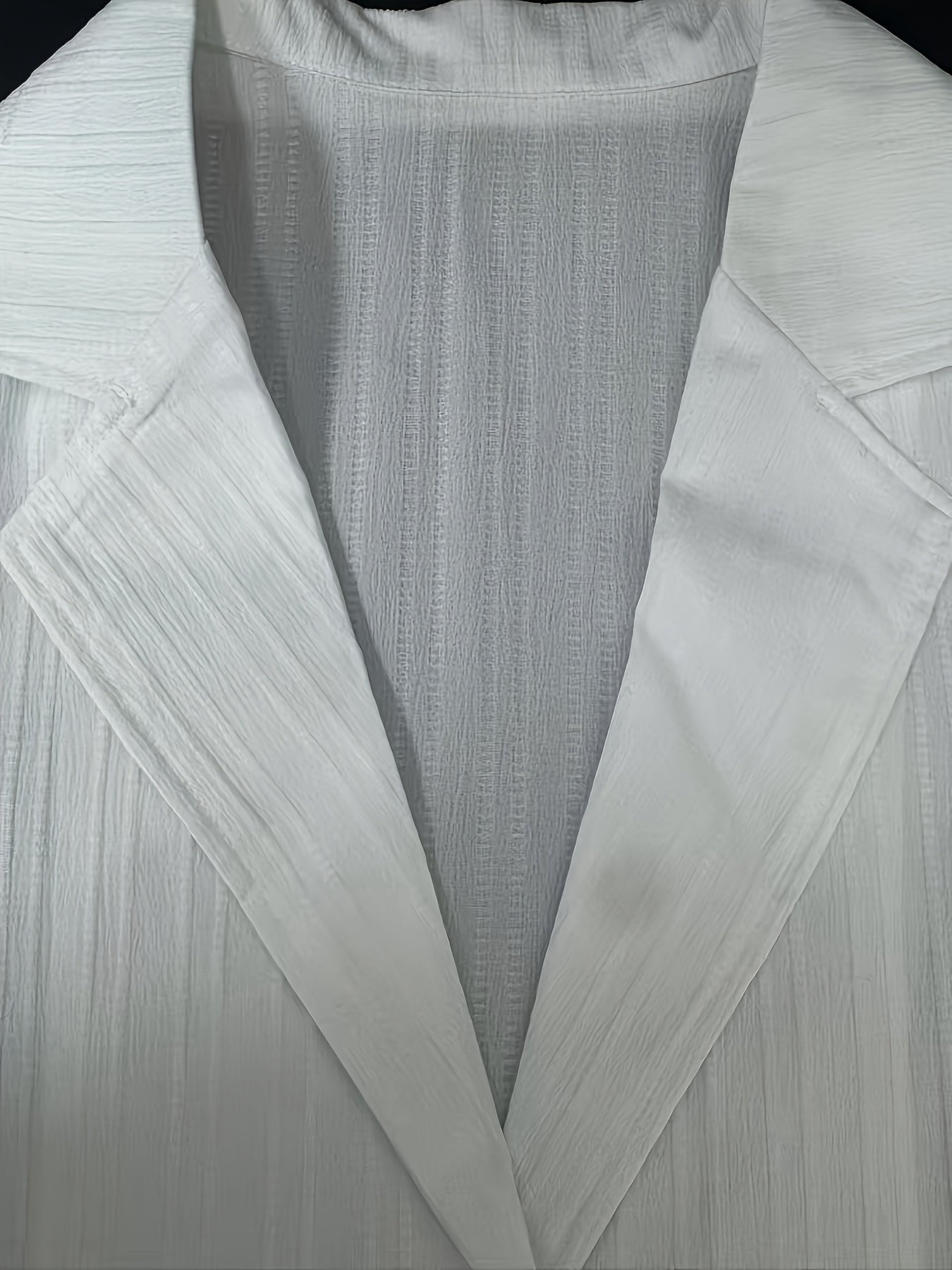 Elegante herencolbert met strepen in casual stijl voor lente/zomer