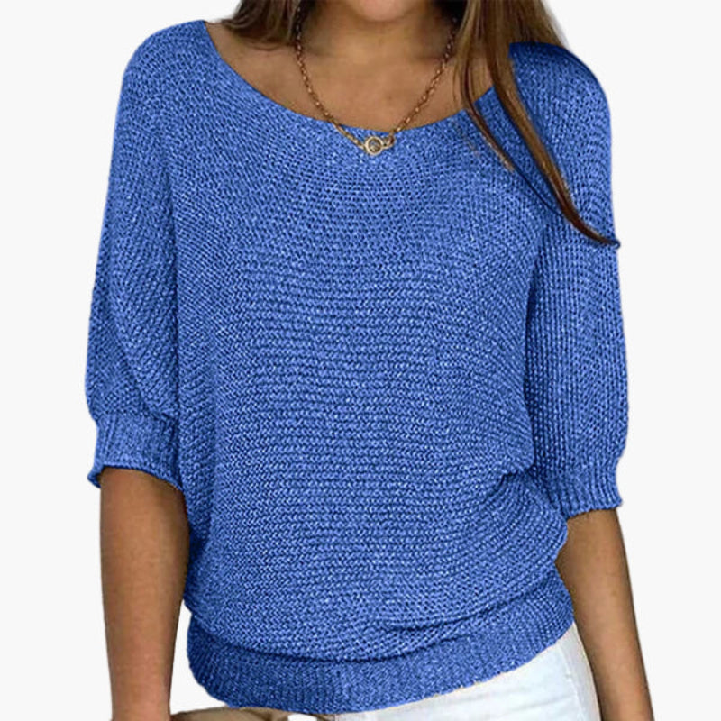 Pull ample femme style décontracté pour loisirs et quotidien