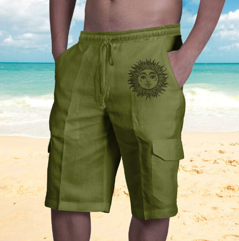Patrick – Pantalons Cargo de Plage à Poches Multiples pour Hommes