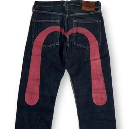 Andrew – Pantalons amples en denim classique