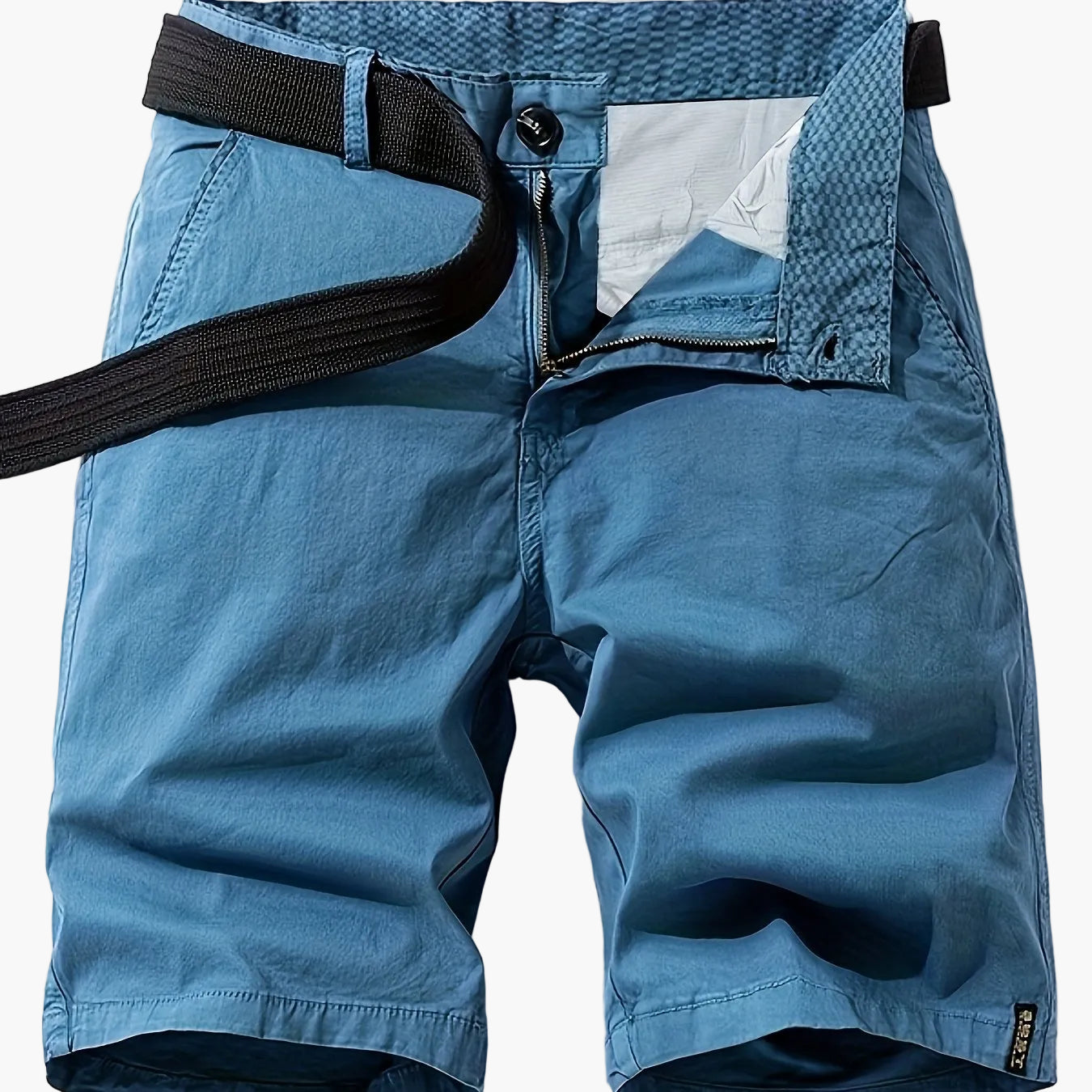Shorts casuals pour homme avec ceinture – style décontracté été