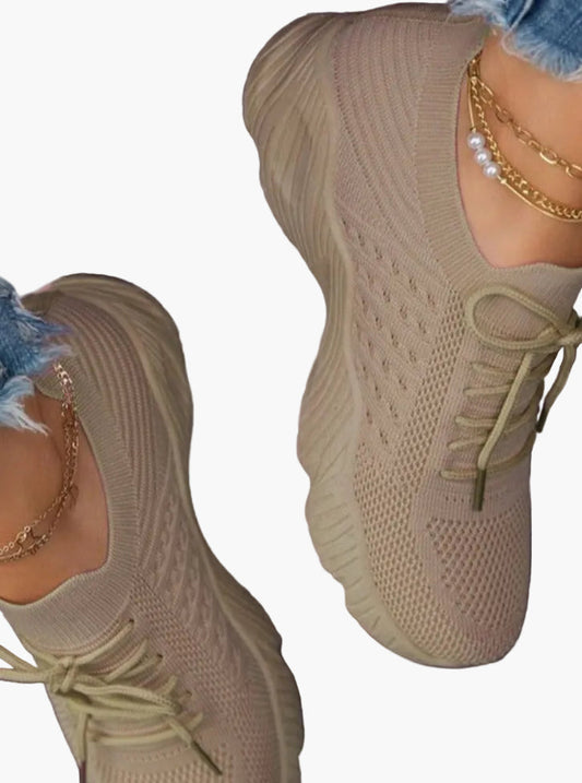 Scarpe da ginnastica comode donna stile urbano versatile per sport e uso quotidiano