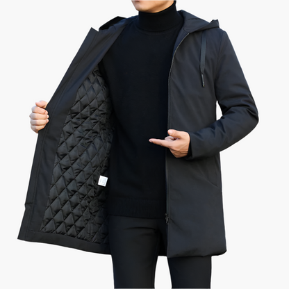 Veste d'hiver homme élégante et imperméable pour un style urbain moderne