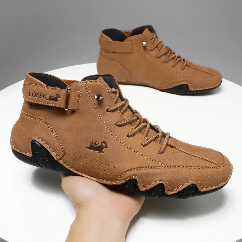 Men's high-top shoes ergonomic comfort urban style daily walking